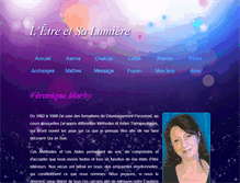 Tablet Screenshot of etre-et-lumiere.com